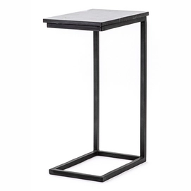 Bijzettafel By-Boo Edge 40 x 27 cm Black