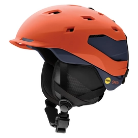 Skihelm Smith Quantum MIPS Matte Red Rock Ink Herren