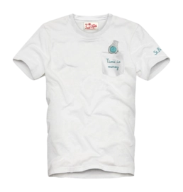 T-Shirt MC2 Saint Barth Homme Austin Time is Money