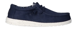 Sneaker HEYDUDE Wally Slub Herren Canvas Navy