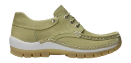 Schnürschuhe Wolky Fly Timber Damen Willow Green