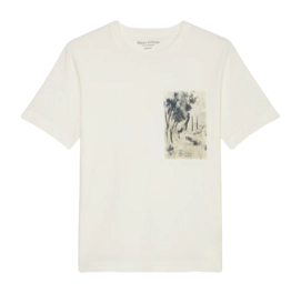 T-Shirt Marc O'Polo Men 424201251460 Egg White