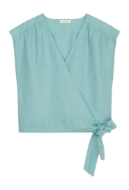Chemise Marc O'Polo Women 404113541137 Soft Teal