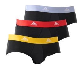 Onderbroek Adidas Men Brief Black 3 (3 Pack)