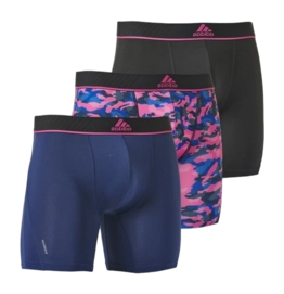 Boxershort Adidas Men Boxer Brief Assorted 6 (3 Pack)
