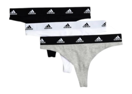 Ondergoed Adidas Women Thong Multicolor 2 (3 Pack)