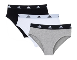 Unterwäsche Adidas Bikini Damen Assorted 1 (3er-Pack)