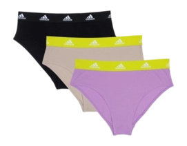Ondergoed Adidas Women Bikini Assorted 2 (3 Pack)