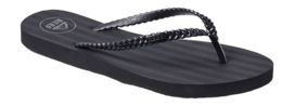 Slipper Reef Women Seaside Twist Black '24