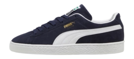 PUMA Unisex Suede Classic Navy White