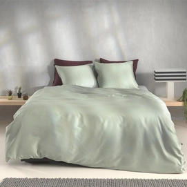 Dekbedovertrek Zo! Home Fiori-di-Satinado Foam-Green Satijn