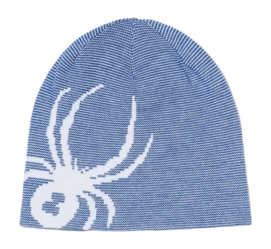 Beanie Spyder Men Reversible Innsbruck Hat Electric Blue
