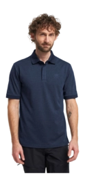 Polo Tenson Men TXlite Melange Polo Navy Blazer