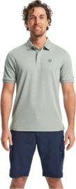 Polo Tenson Men TXlite Melange Polo Slate Grey