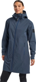Jas Tenson Women Misty Parka Midnight Navy