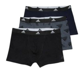 Boxershort Adidas Men Active Flex Trunk Assorted 922 (3 Pack)
