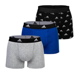 Boxershort Adidas Men Active Flex Trunk Assorted 952 (3 Pack)