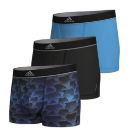 Boxershort Adidas Men Active Micro Flex Eco Trunk Assorted 940 (3 Pack)