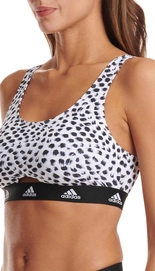 Sport BH Adidas Women Scoop Bralette Cheetah White