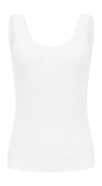 Tanktop Adidas Women Stretch Rib White