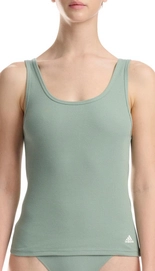 Tanktop Adidas Women Stretch Rib Olive Green