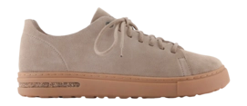 Sneaker Birkenstock Bend Low Decon Nubuck Leather Nubuck Damen Gray Taupe Narrow