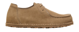 Lace-Up Shoes Birkenstock Men Utti Lace Suede Leather Gray Taupe Regular