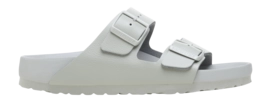 Slipper Birkenstock Arizona Natural Leather Herren Mineral Gray Regular