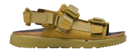 Sandaal Birkenstock Men Shinjuku Natural Leather Textile Pine Green Regular