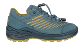 Wanderschuhe Lowa Junior Zirrox II GTX Lo Kinder Petrol Mustard