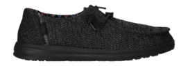 Sneaker HEYDUDE Wendy Sox Micro Damen Total Black