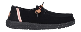Instapper HEYDUDE Women Wendy Washed Canvas Black