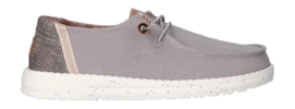 Sneaker HEYDUDE Wendy Washed Canvas Damen Grey
