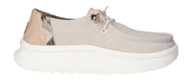 Chaussures HEYDUDE Femme Wendy Peak Woven Natural
