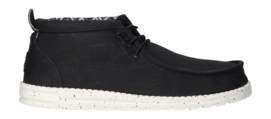 Sneaker HEYDUDE Wally Mid Canvas Herren Black / White