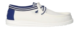 Chaussures HEYDUDE Homme Wally Letterman White / Blue