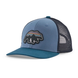 Cap Patagonia Kids Trucker Hat Pigeon Blue