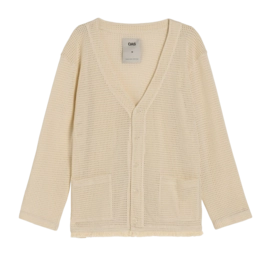 Vest OAS Men Ecru Net