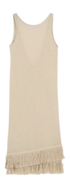 Robe de Plage OAS Femme Ecru Ari Slip Net