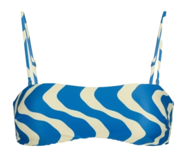 Bikinitop OAS Women Blue Rippling Baia