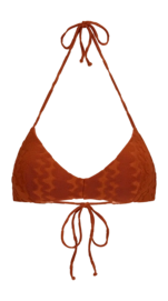 Bikinitop OAS Women Terracotta Scribble Yam Bikini