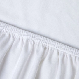 Drap-Housse Kayori Edo Blanc (Satin)