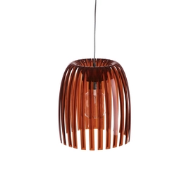 Hängelampe Koziol Josephine M Transparent Tabak