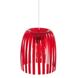 Hängelampe Koziol Josephine M Transparent Rot