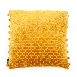 Sierkussen By-Boo Pillow Mercy Yellow (45 x 45 cm)