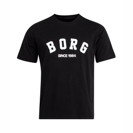 T-Shirt Björn Borg Hommes Sportswear Tee Borg Sport Black Beauty