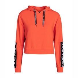 Pullover Björn Borg Sportswear Cropped Hood B Sport Tangerine Tango Damen