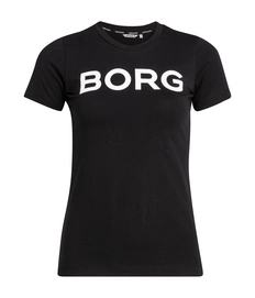 T-Shirt Björn Borg Sportswear Tee Denise Black Beauty Damen