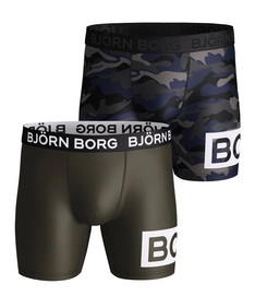 Boxershort Björn Borg Men Core Shorts Per BB Multi Camo Forest Night (2 pack)