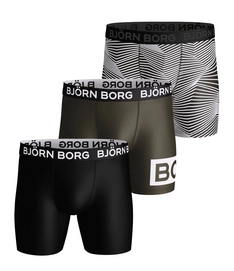 Boxershort Björn Borg Men Core Shorts Per BB Borg Block Forest Night (3 pack)